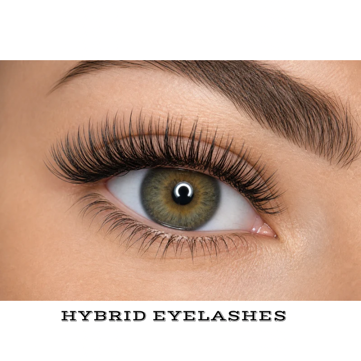 Hybrid Eyelashes Style